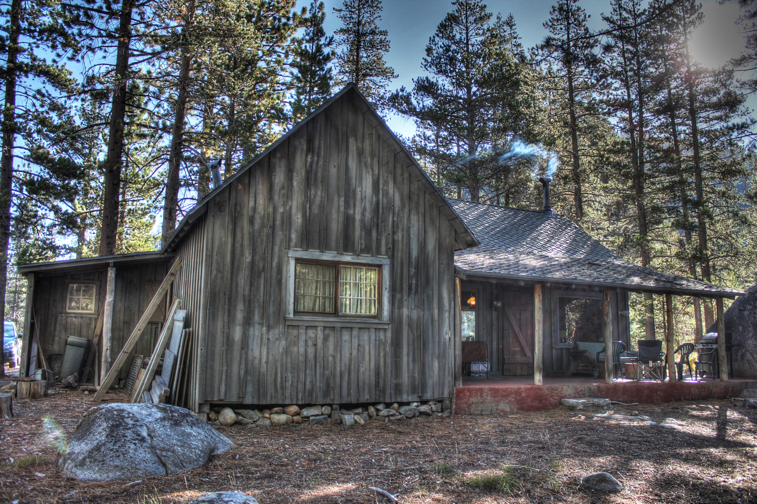 Brink-Kennedy Cabin - River-Facing Side